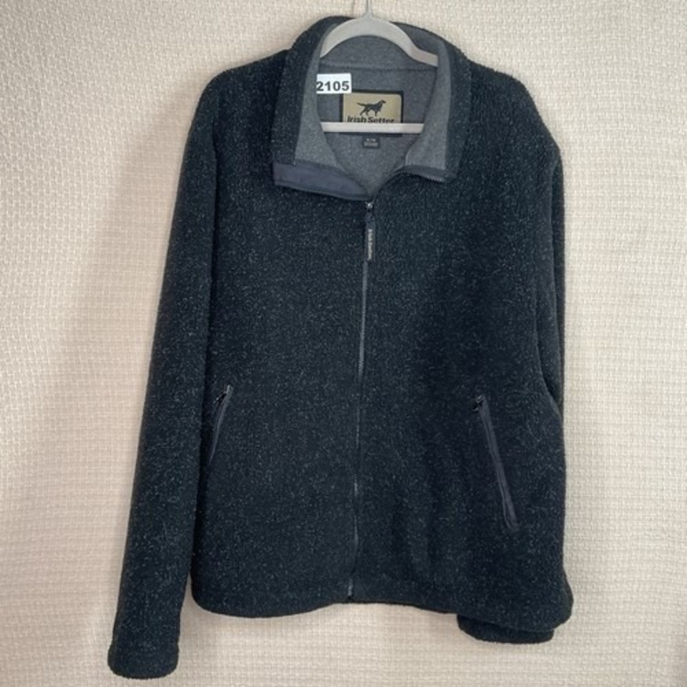NWOT Irish Setter Full Zip UltraDry Hunting Fleece Sherpa Jacket Men XL China